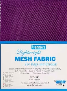 Lightweight Mesh Fabric Tahiti 18x54in