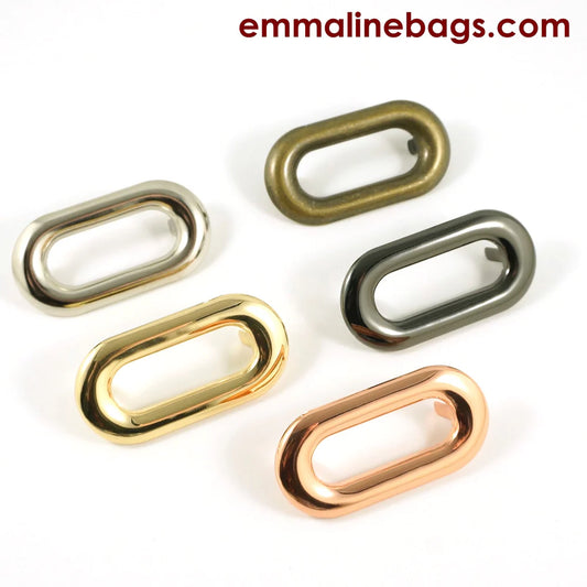 Grommets: Oblong (4 pack) 1"   1-1/16"