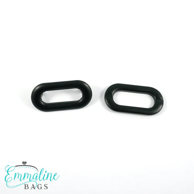 Grommets: Oblong (4 pack) 1"   1-1/16"
