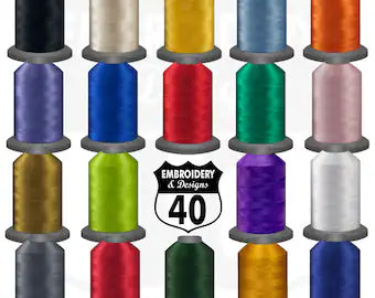 Glide 40wt Polyester Thread 1,100 Yd Mini King Spool