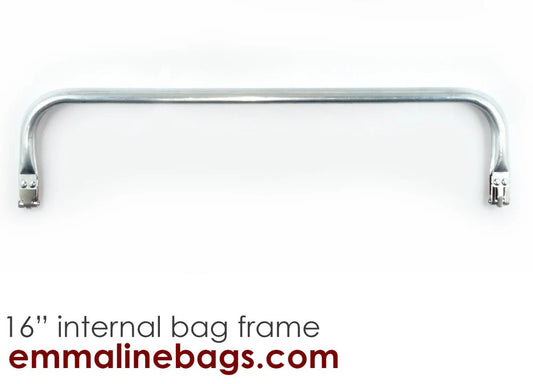 Hinged Tubular frame for Carpet Bag  8 1/2" 12" 16"