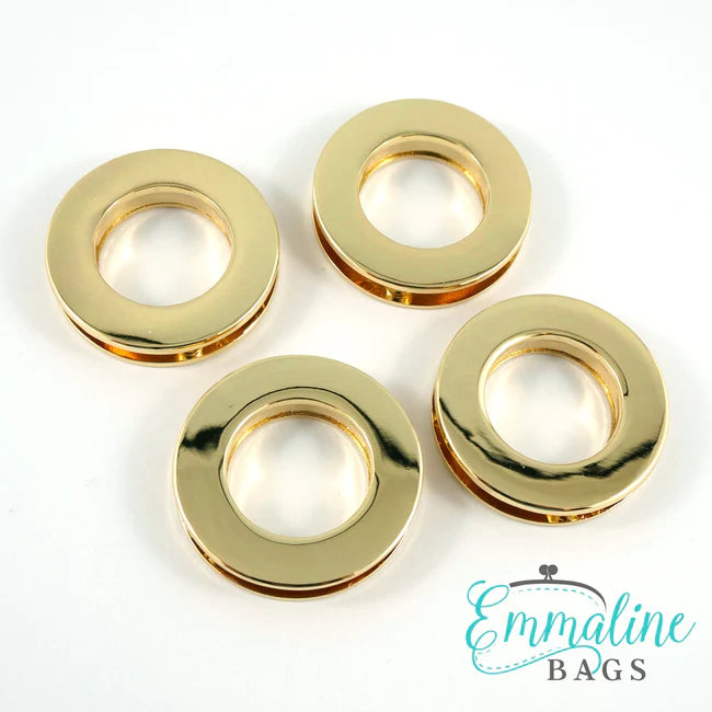 Screw Together Grommets: 3/4" Round (4 Pack)