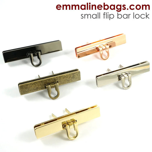 Small Bar Lock with Flip Closure