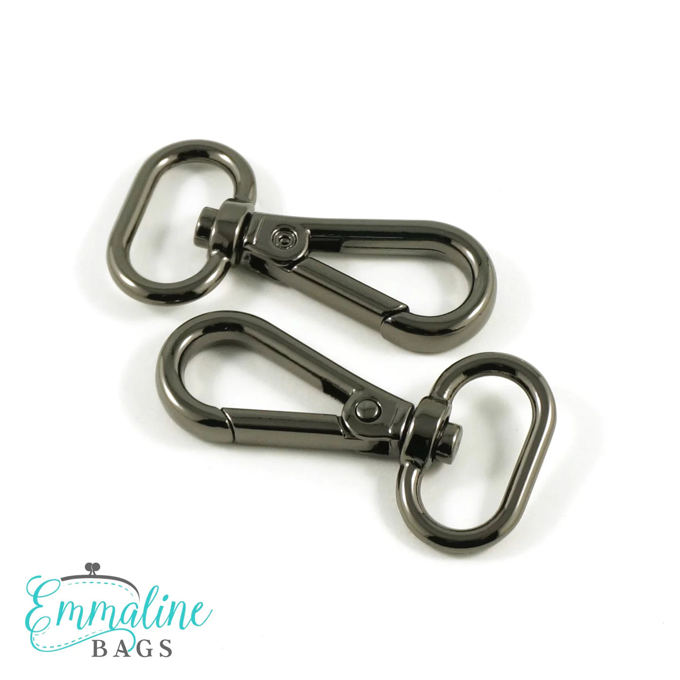 Swivel Snap Hooks: Flat Hook Profile (2 Pack)