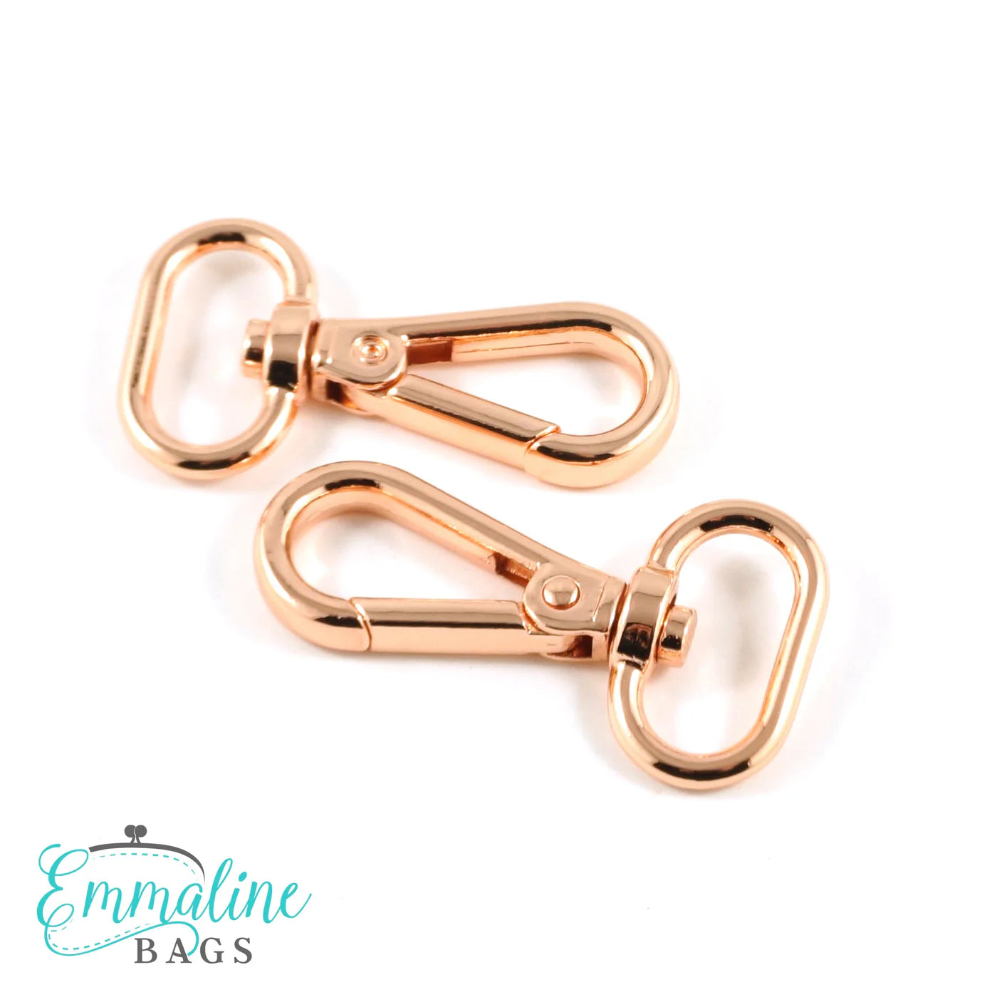 Swivel Snap Hooks: Flat Hook Profile (2 Pack)