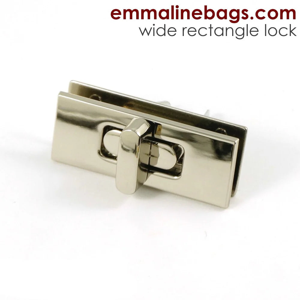 Wide Rectangular Bag Lock